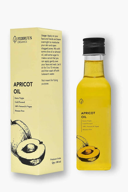 Februus Organics Cold Pressed Apricot Oil - DrMediCart