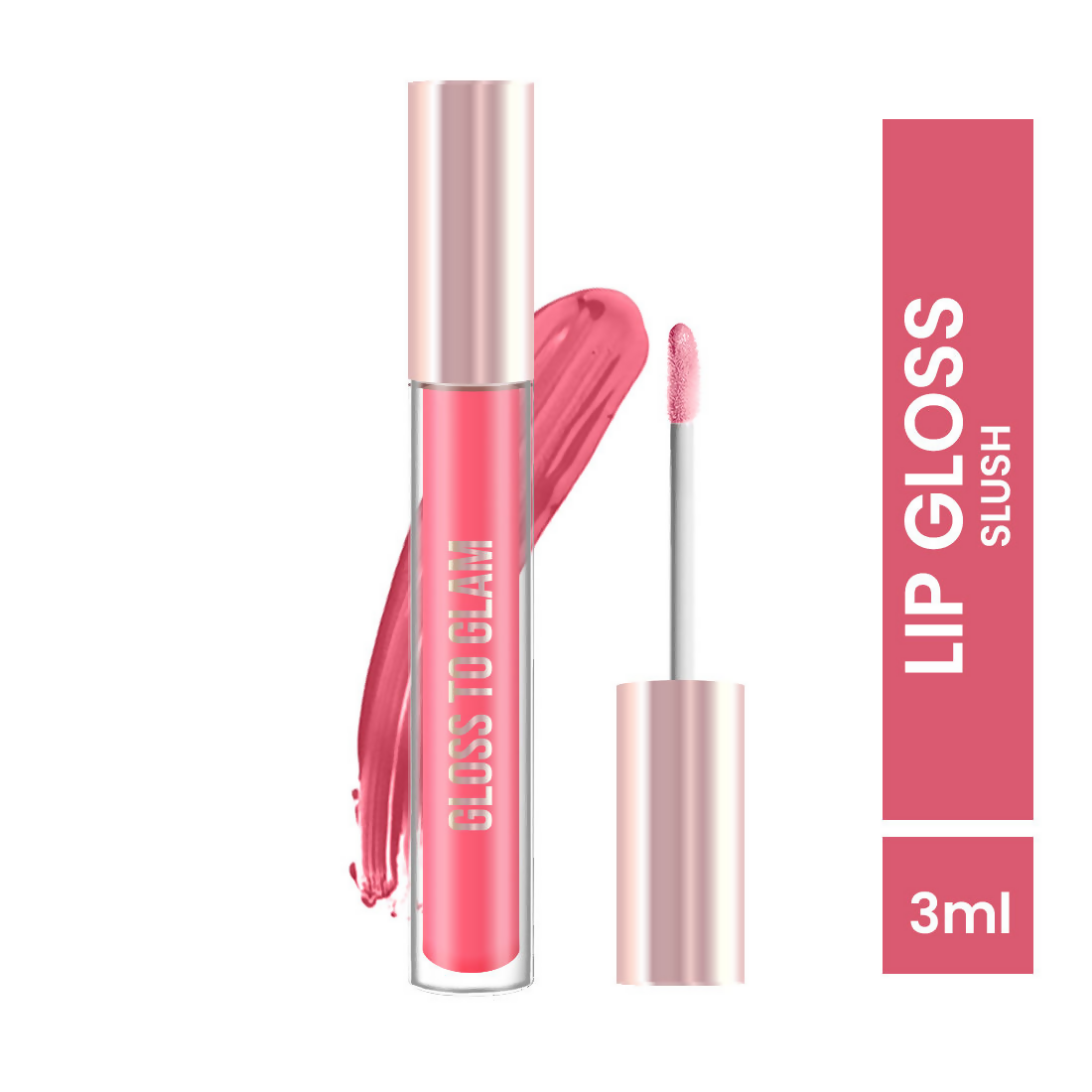 The Natural Wash Gloss To Glam Nourishing Lip Gloss  - Slush