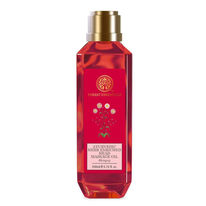 Forest Essentials Ayurvedic Herb Enriched Head Massage Oil Bhringraj