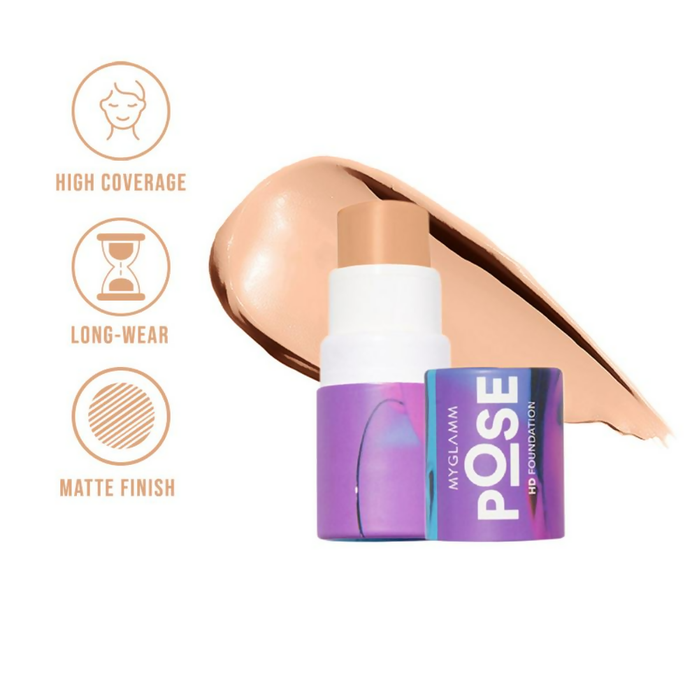 MyGlamm POSE HD Foundation Stick-Shell Bridge