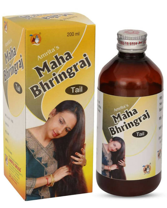 Buy Amrita Maha Bhringraj Tail from DrMediCart, Ship from India to USA