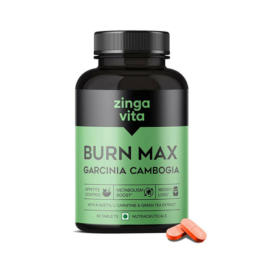 Buy Zingavita Burn Max Tablets with Garcinia from DrMediCart, Ship from India to USA