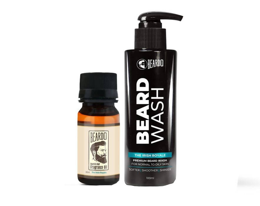 Beardo The Irish Royale Beard Oil & Beard Wash Combo - DrMediCart