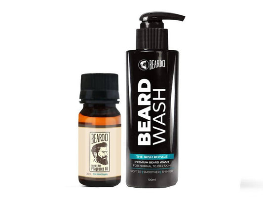 Beardo The Irish Royale Beard Oil & Beard Wash Combo - DrMediCart