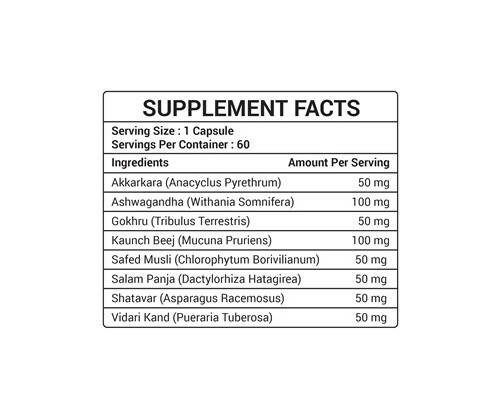 Nutrisouk Testayu Testosterone Booster Capsules