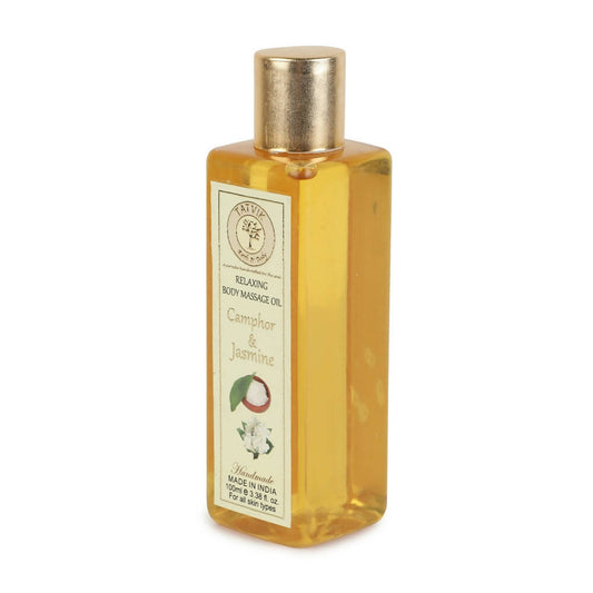 Buy Tatvik Ayurveda Relaxing Body Massage Oil Camphor & Jasmine from DrMediCart, Ship from India to USA