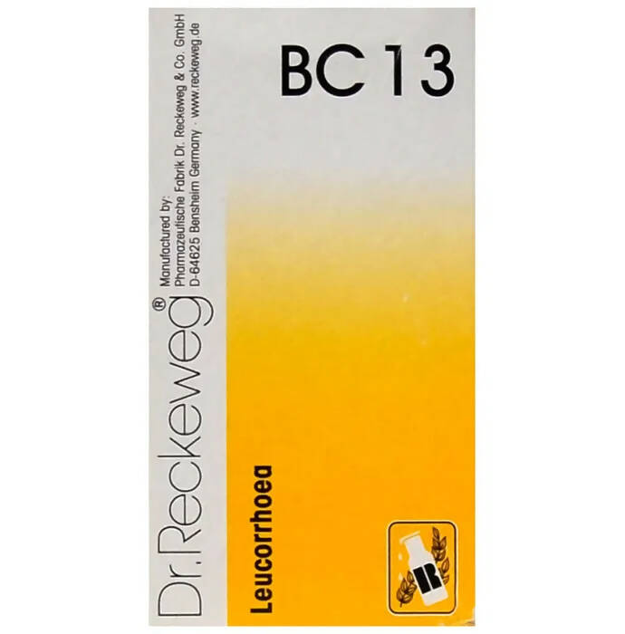 Buy Dr. Reckeweg Bio-Combination 13 (BC 13) Tablets from DrMediCart, Ship from India to USA