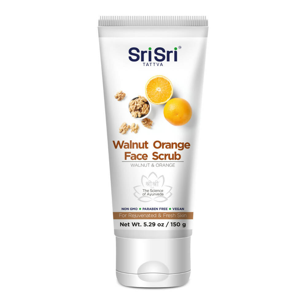 Buy Sri Sri Tattva USA Walnut Orange Face Scrub from DrMediCart, Ship from India to USA
