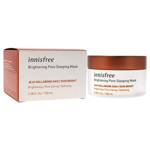 Innisfree Brightening Pore Sleeping Mask uses