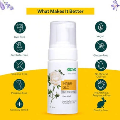OZiva Inner Gl‹¨«‹¨« Skin Brightening Facewash