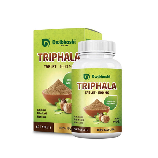 Buy Dwibhashi Triphala Tablets from DrMediCart, Ship from India to USA
