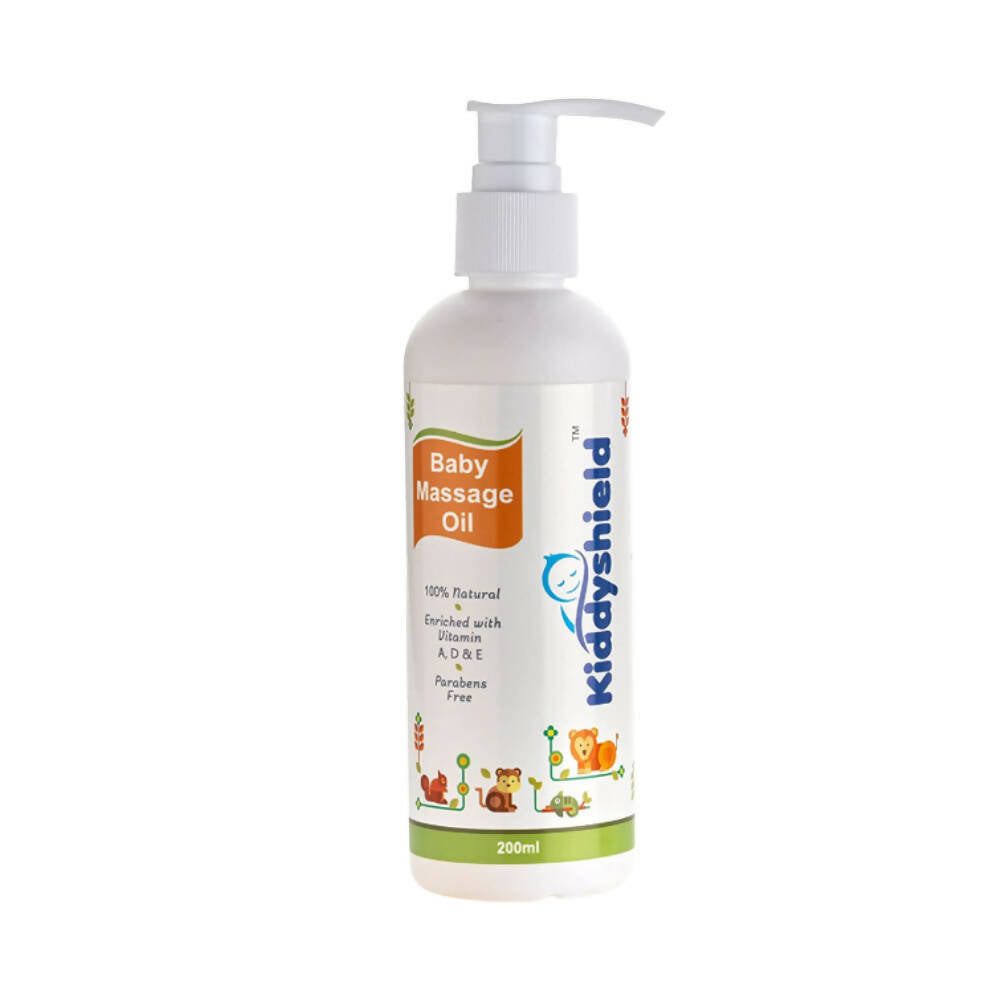 Kiddyshield Baby Massage Oil (Age 0-12 Years)