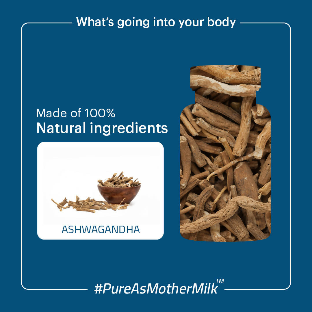 Laurik Ashwagandha Tablets With 5% Withanolides Ashwagandha For Natural Vitality For Men & Women