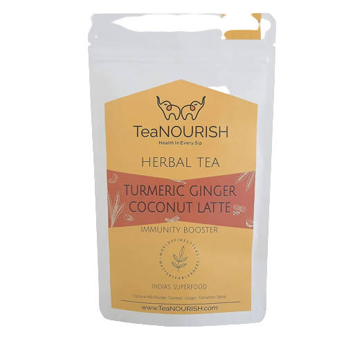 Buy TeaNourish Turmeric Ginger Coconut Latte Herbal Tea from DrMediCart, Ship from India to USA