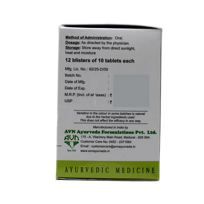 AVN Ayurveda Painflaven Tablets