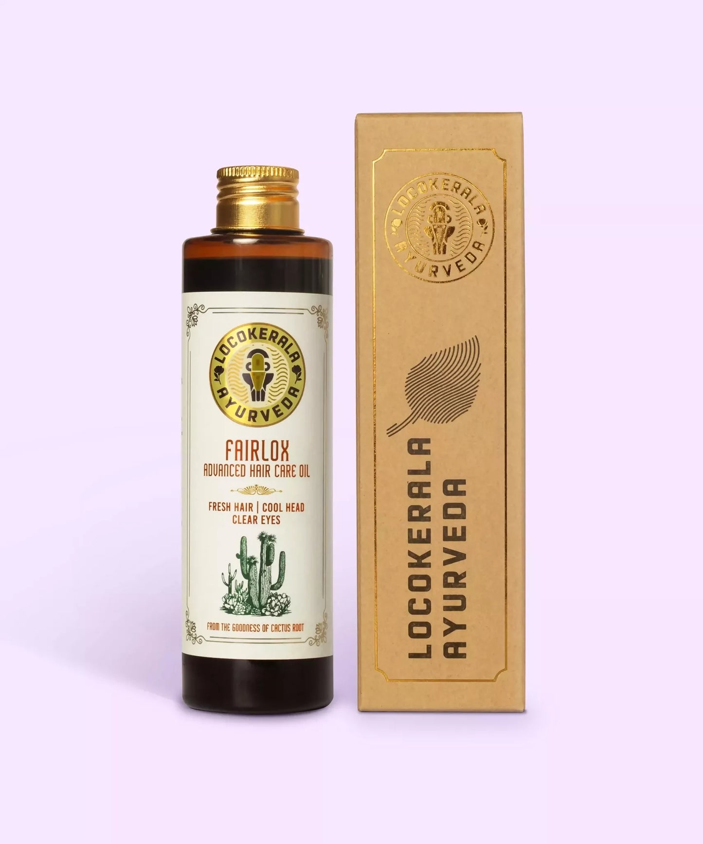 LocoKerala Fairlox Advanced Hair Oil – Ayurvedic Elixir for Strong & Vibrant Hair