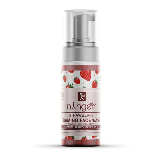 Buy Ningen Strawberry Foaming Face Wash from DrMediCart, Ship from India to USA