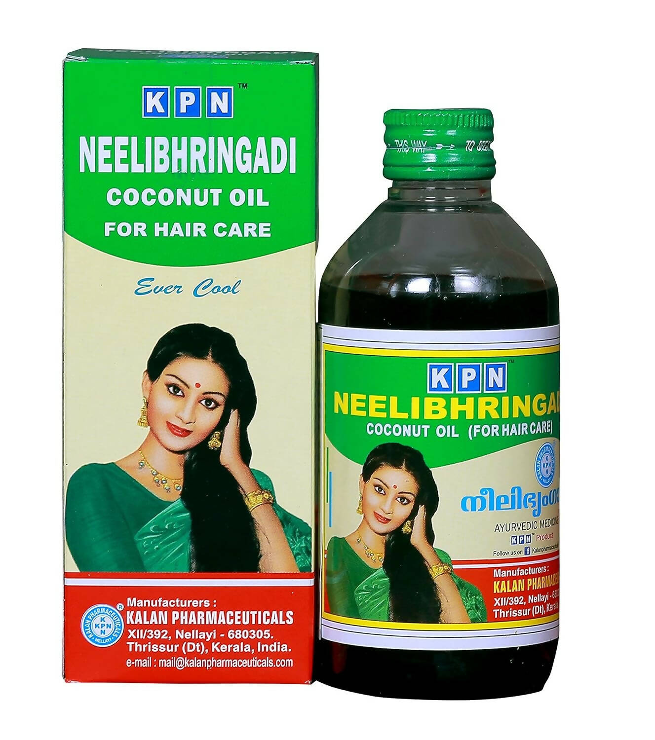 K.P.N Neelibhringadi Coconut Oil For Hair Care