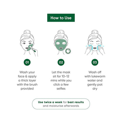 Tencha Essentials Matcha Detox Clay Face Mask