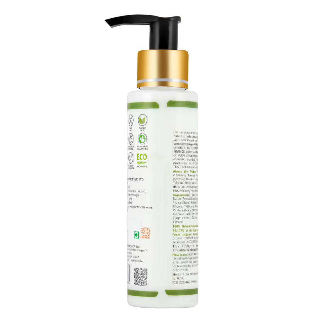 Plantas Purifying & Acne Control Organic Cleansing Milk - DrMediCart