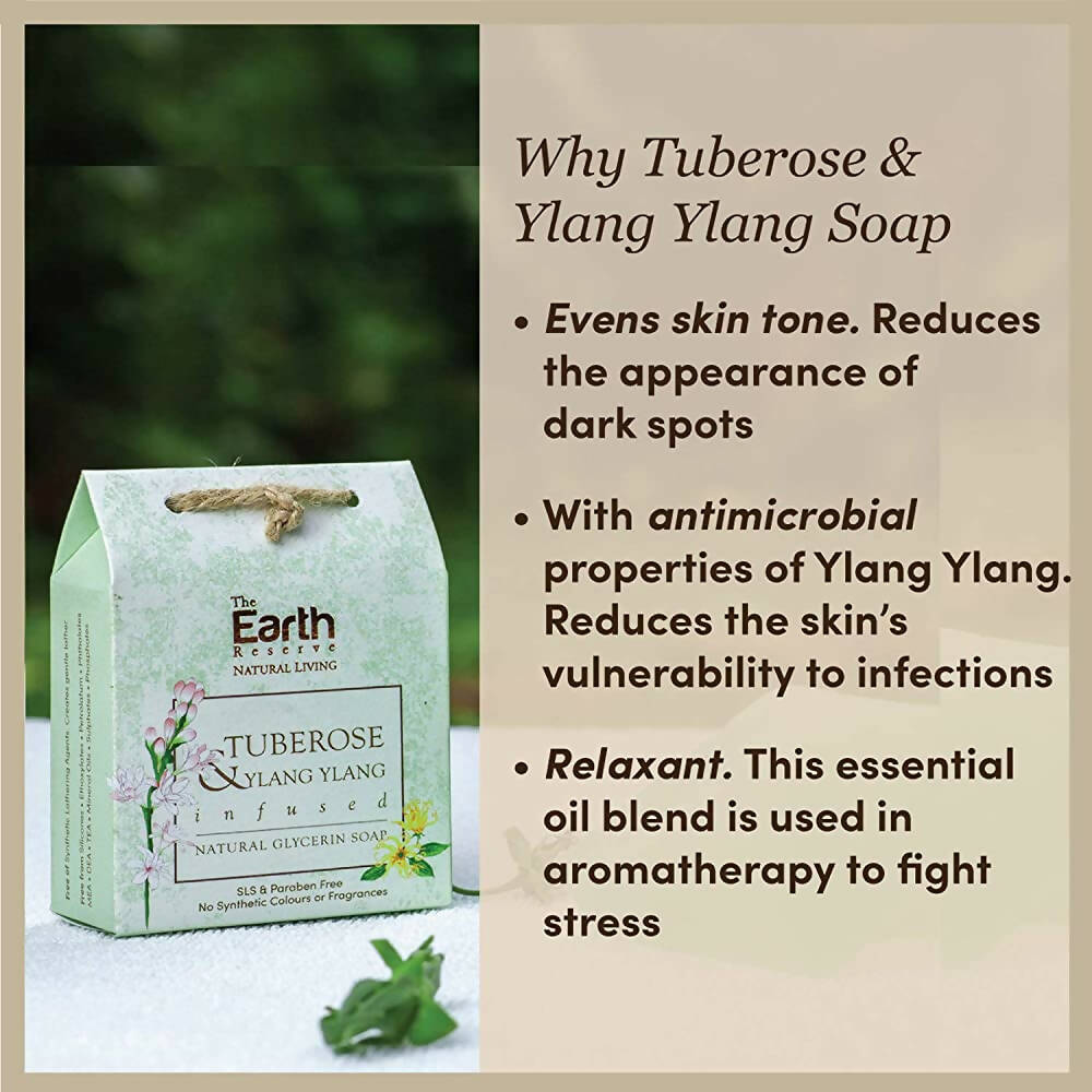 The Earth Reserve Tuberose & Ylang Ylang Infused Soap
