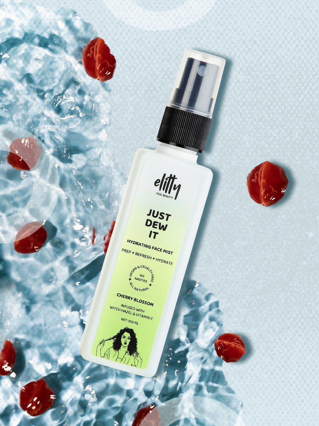 Elitty Just dew it - Hydrating Face Mist - Cherry Blossom - DrMediCart