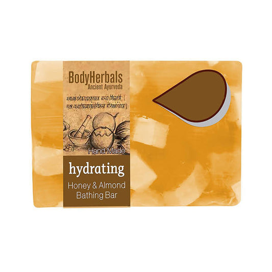 Bodyherbals Hydrating, Hand Made Honey Almond Bathing Bar