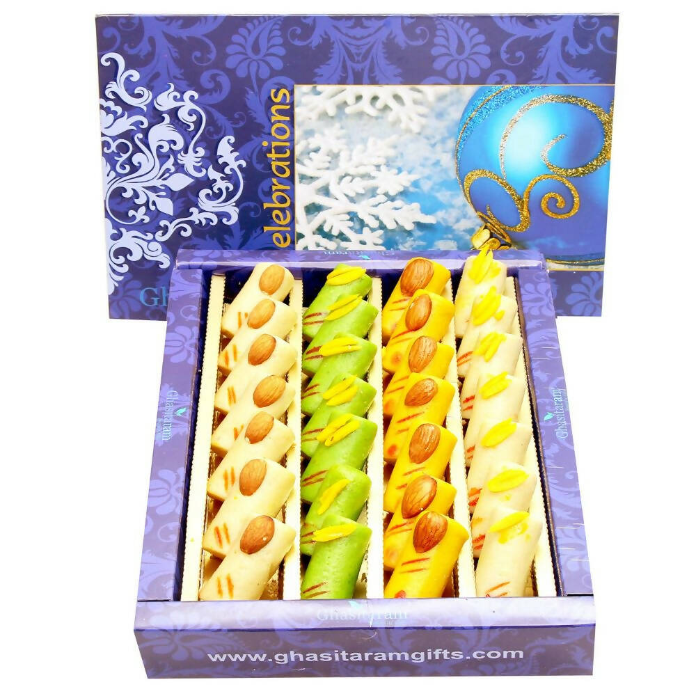 Ghasitaram Sugarfree Assorted Rolls Sweet Box