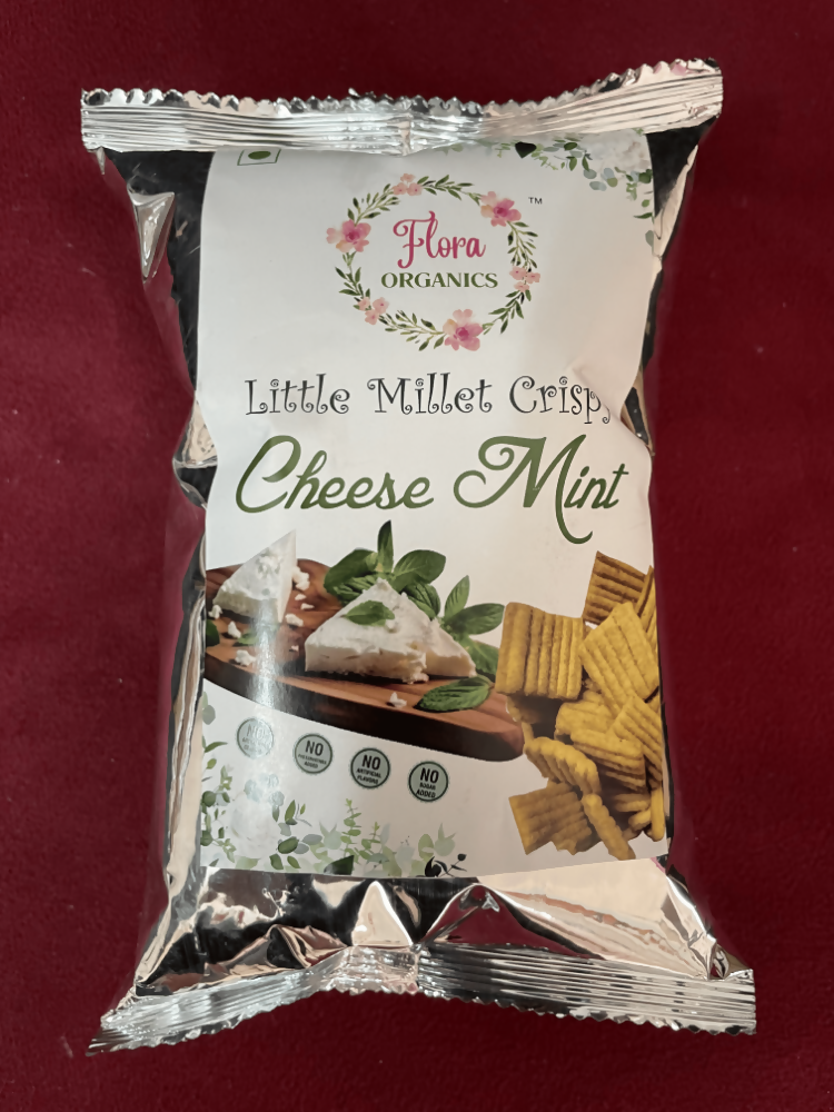 Flora Organics Little Millet Crispy Cheese Mint