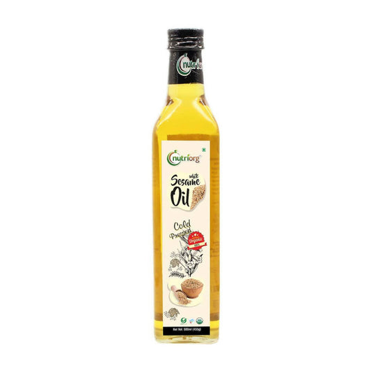Nutriorg Organic White Sesame Oil