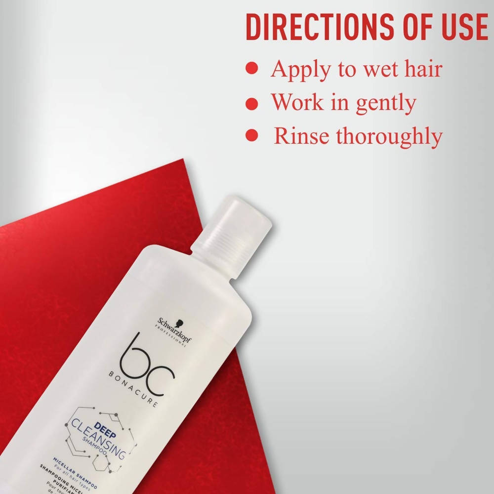 Schwarzkopf Professional BC Bonacure Deep Cleansing Shampoo
