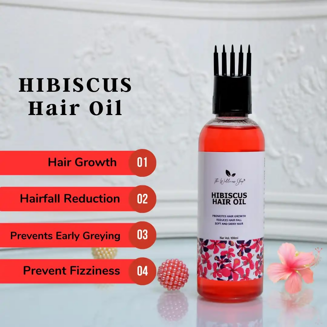The Wellness Shop Hibiscus Hair Oil - Drmedicart