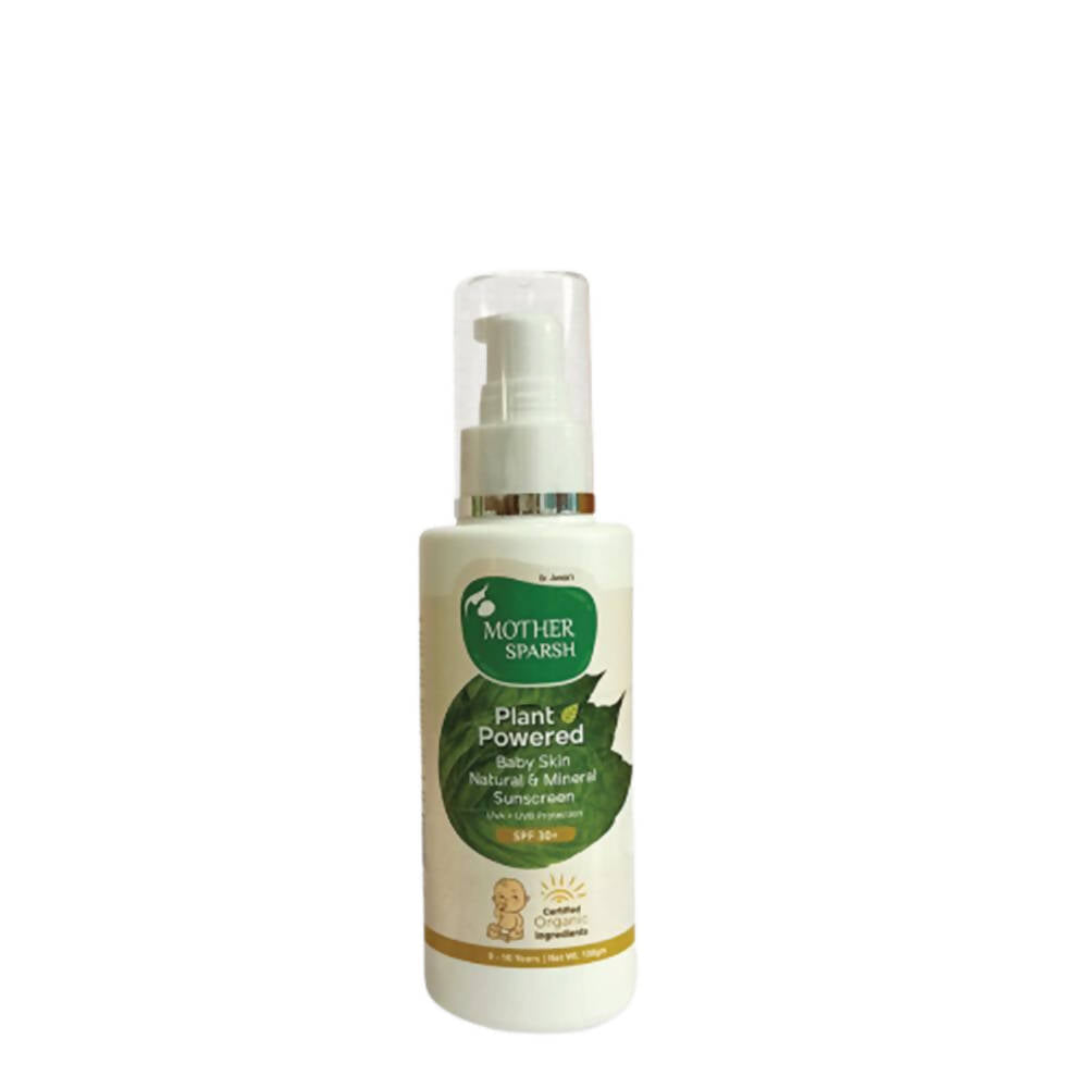 Buy Mother Sparsh Plant Powered Baby Skin Natural & Mineral Sunscreen from DrMediCart, Ship from India to USA