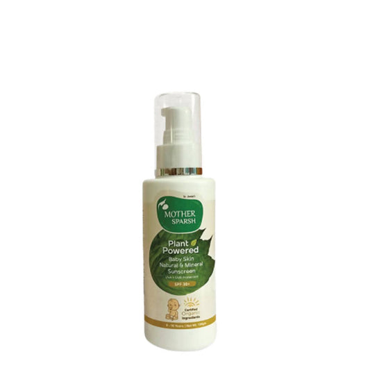 Buy Mother Sparsh Plant Powered Baby Skin Natural & Mineral Sunscreen from DrMediCart, Ship from India to USA