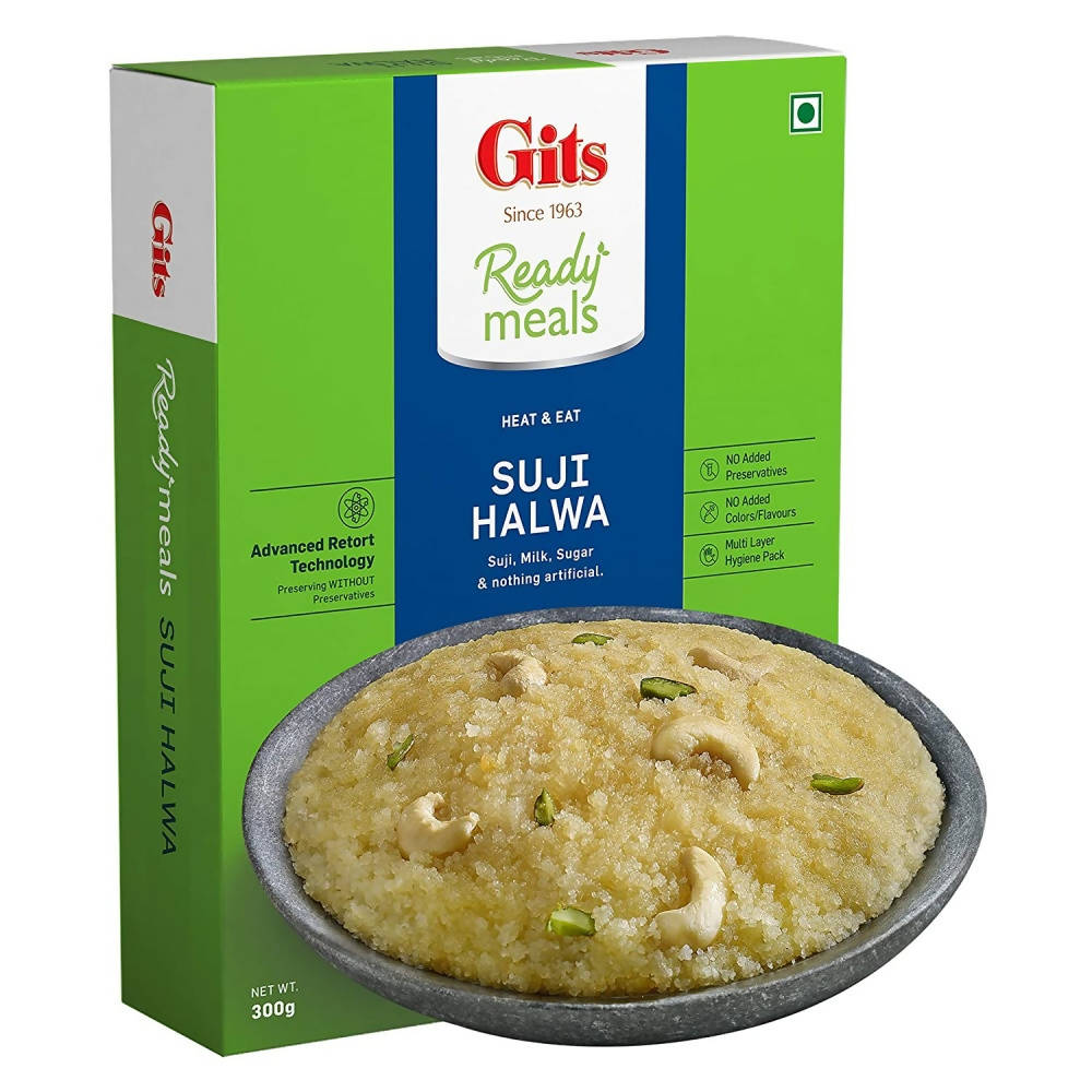Gits Ready Meals Heat & Eat Suji Halwa