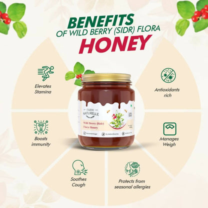 Farm Naturelle Wild Berry (Sidr) Flora Honey