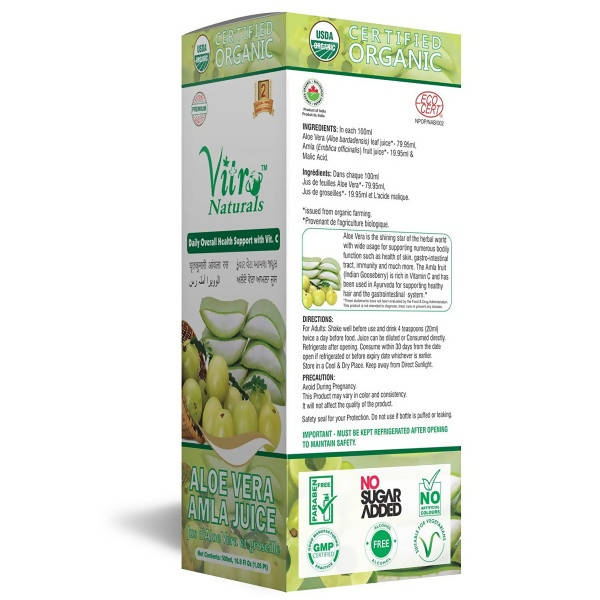 Vitro Naturals Healthy Amla Juice