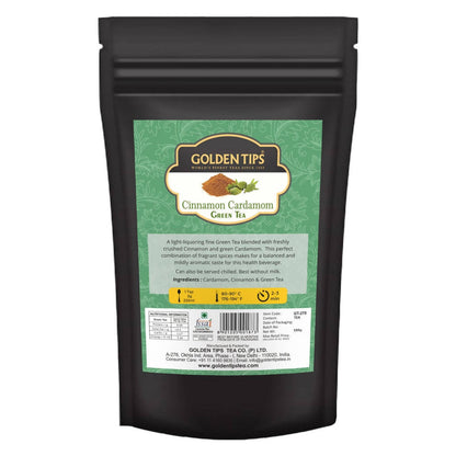 Golden Tips Cinnamon Cardamom Green Tea