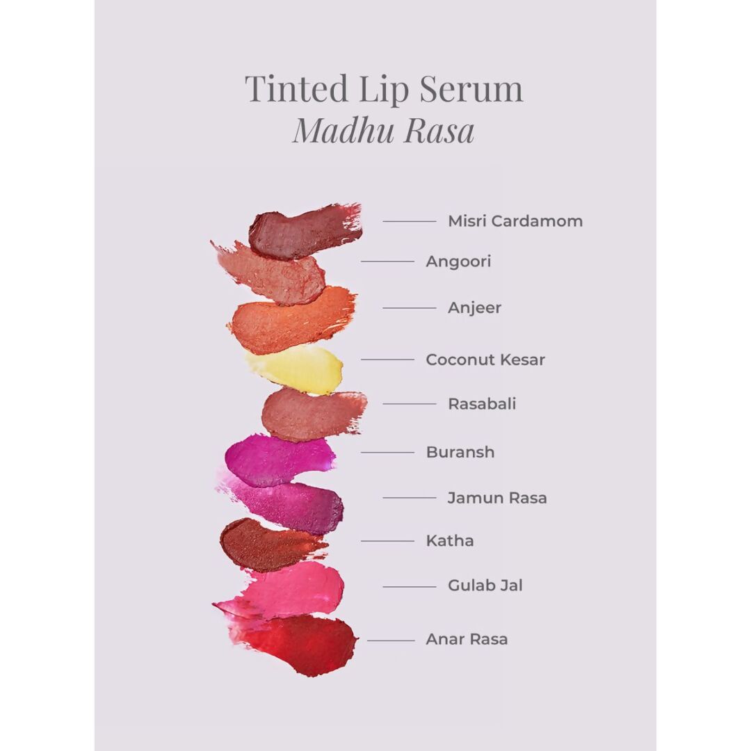Forest Essentials Tinted Lip Serum Madhu Rasa Katha - Drmedicart