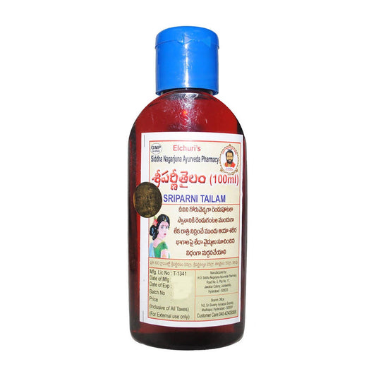 Buy Siddha Nagarjuna Ayurveda Sriparni Tailam from DrMediCart, Ship from India to USA