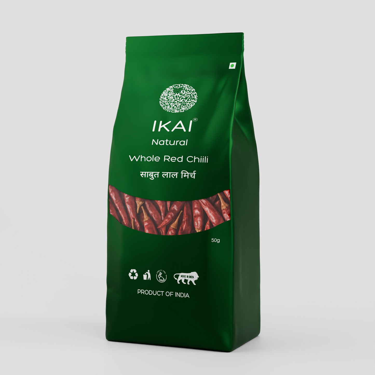 IKAI Organic Whole Red Chilli