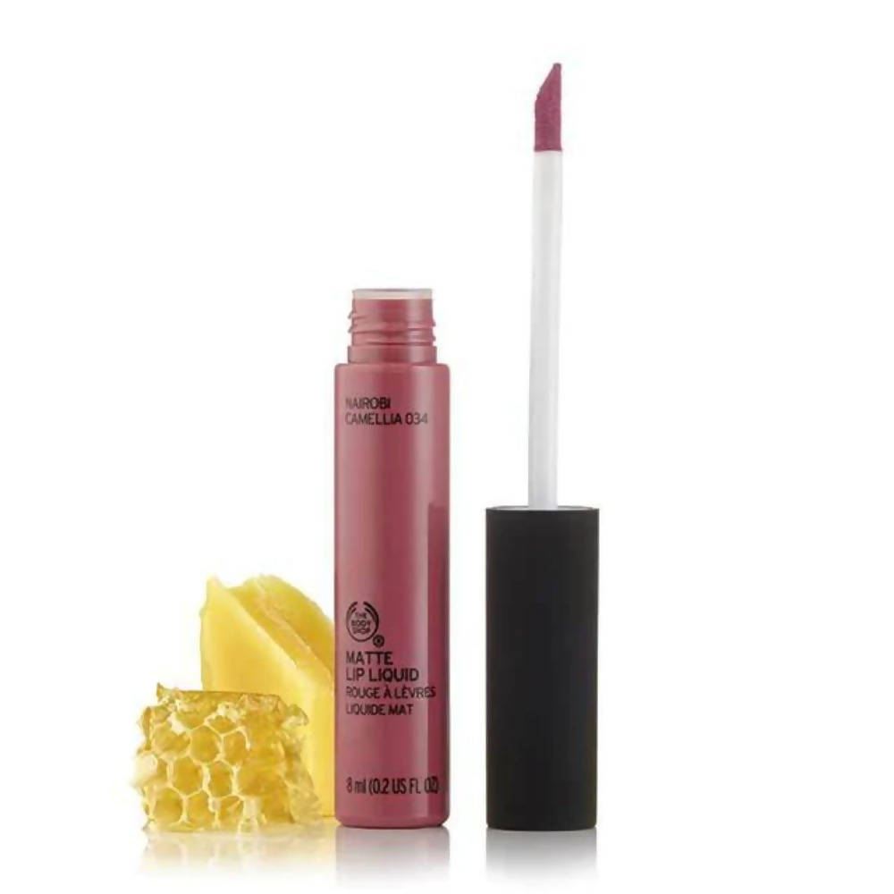 The Body Shop Matte Lip Liquid - 34 Nairobi Camellia