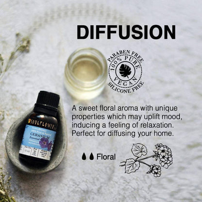 Soulflower Geranium Essential Oil