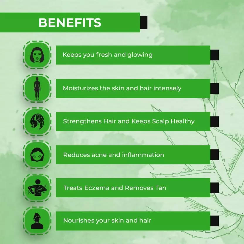 ae naturals pure aloevera gel with mint extracts buy in usa