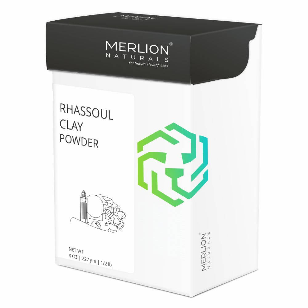 Buy Merlion Naturals Rhassoul Brown Clay Powder from DrMediCart, Ship from India to USA