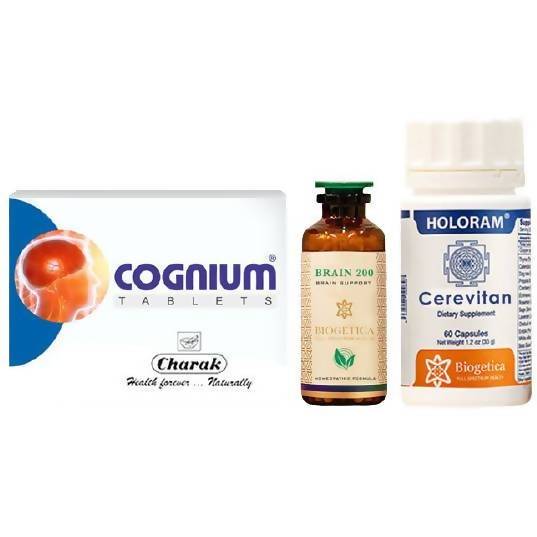 Buy Biogetica Freedom Cns Support Kit With Br 200 Bacopa & Cerevitan Formula from DrMediCart, Ship from India to USA