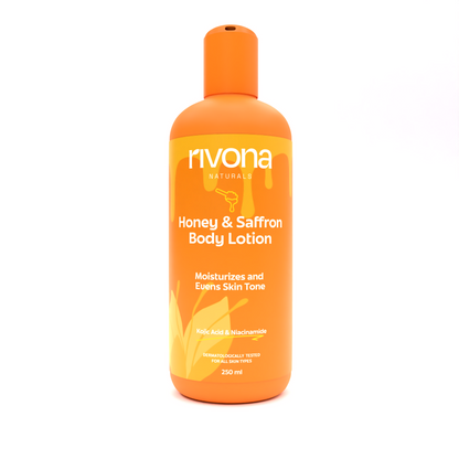Rivona Naturals Honey & Saffron Lotion