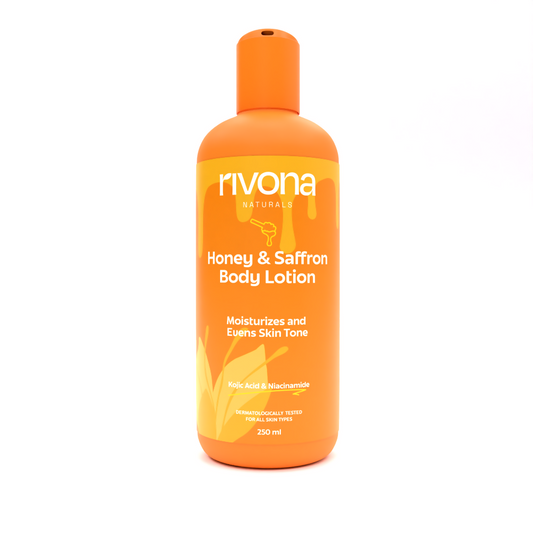 Rivona Naturals Honey & Saffron Lotion