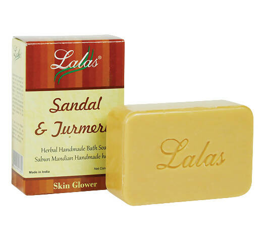 Buy Lalas Sandal & Turmeric Handmade Herbal Bath Soap from DrMediCart, Ship from India to USA