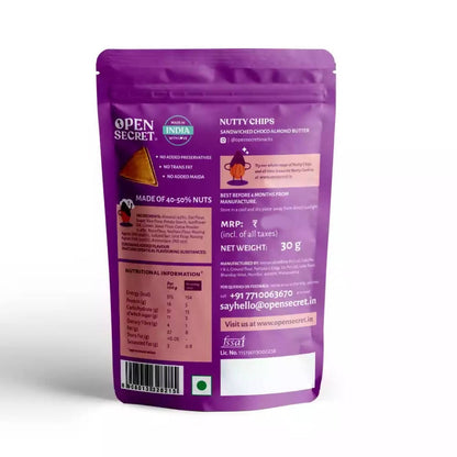 Open Secret Choco Almond Butter Nutty Chips